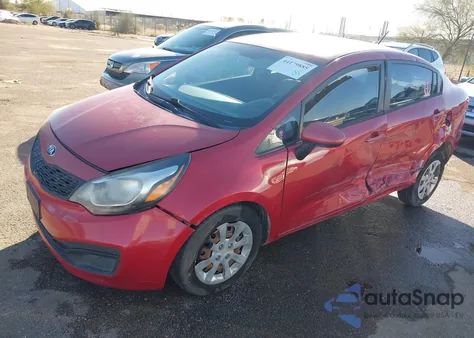 2014 Kia Rio Lx from USA, damaged, VIN KNADM4A32E6377016
